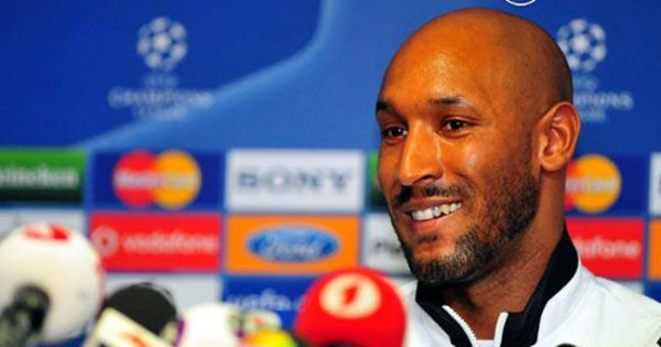 Nicolas Anelka, attaquant de l'équipe de France et de Chelsea