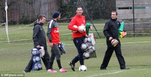 beckham entraînement